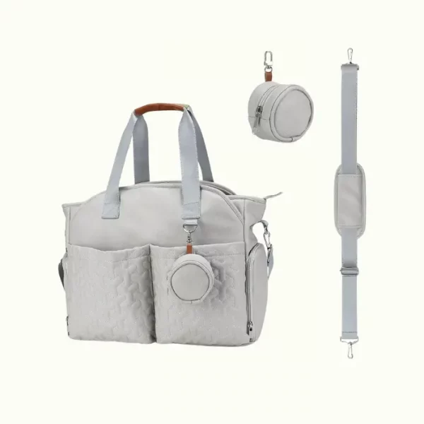 Multifuncional Elegante Bolsa de Pañales para Bebés,Gran Capacidad Impermeable Materna Messenger Bolsos Bandolera Bolsa de Viaje para Pañales