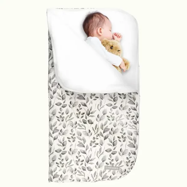 MIMUSELINA | Saco de Primavera para Bebé | Para Capazo, Cuna o Carro | Tacto Suave para Dormir Calentito | 93x45cm o Manta 93x93cm - Botanic