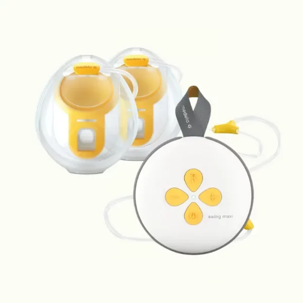 Medela Swing Maxi Hands-free extractor de leche eléctrico doble, uso intuitivo y sencillo, portátil, compatible con la aplicación Medela Family